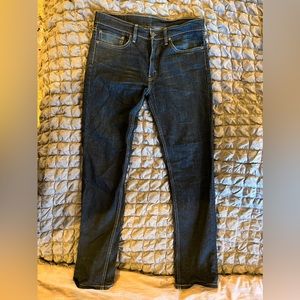 Dark blue Levi 511 Jeans. Like new.